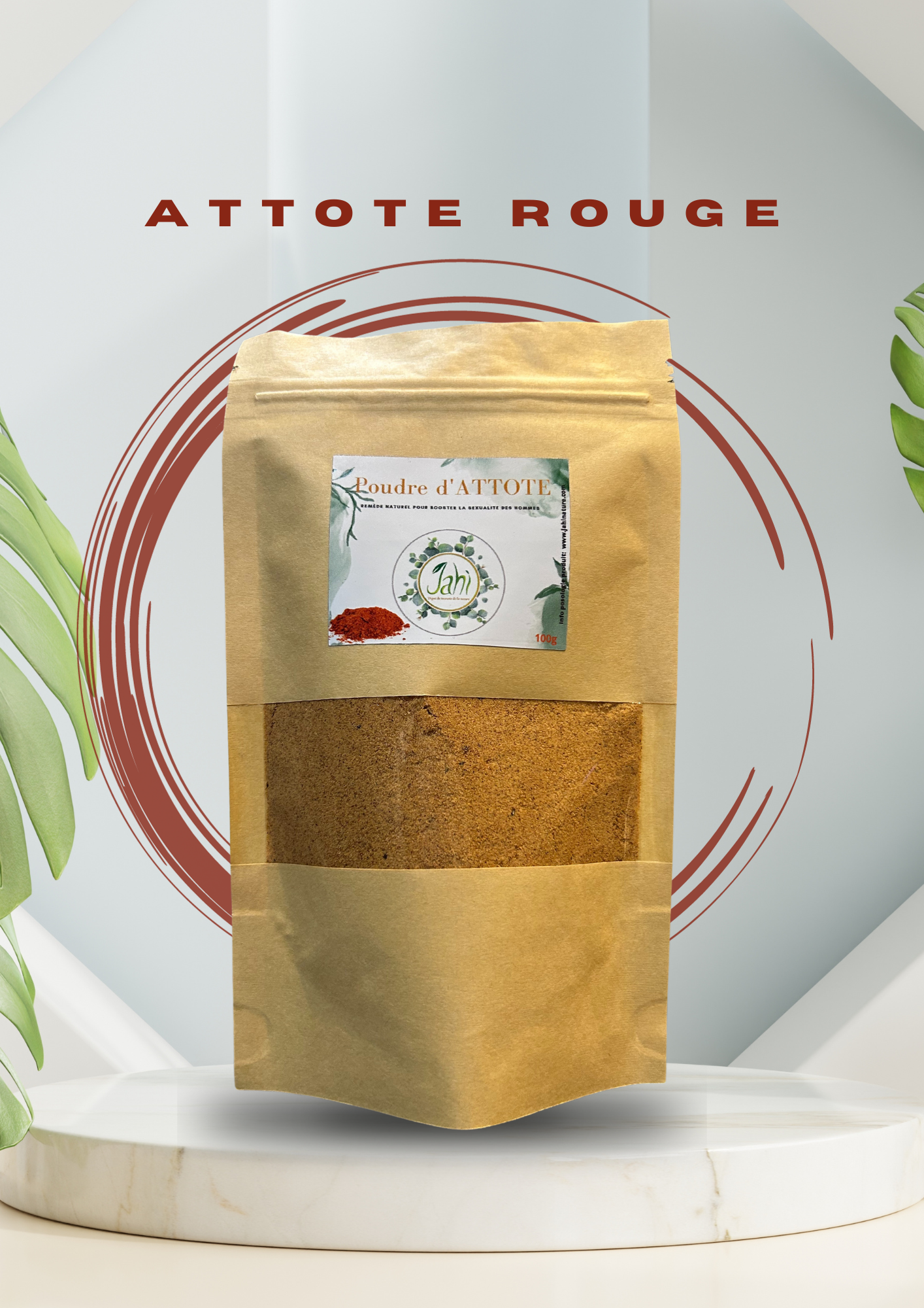 Aphrodisiaque Poudre D'attote rouge