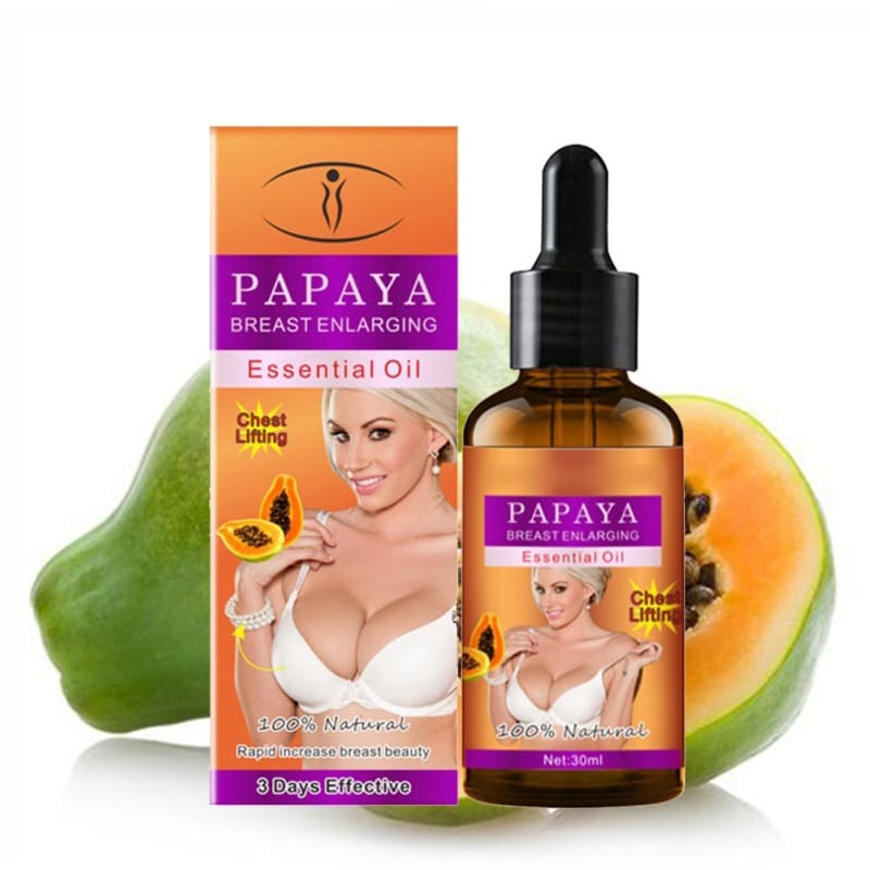 Papaya: Huiles essentielles pour l'amélioration du sein